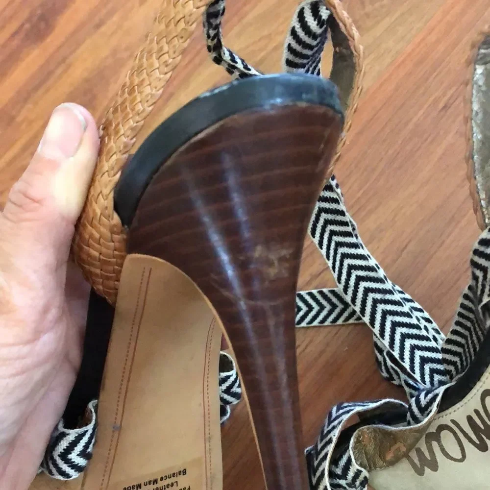 Sam Edelman high platform heels BoHo chic